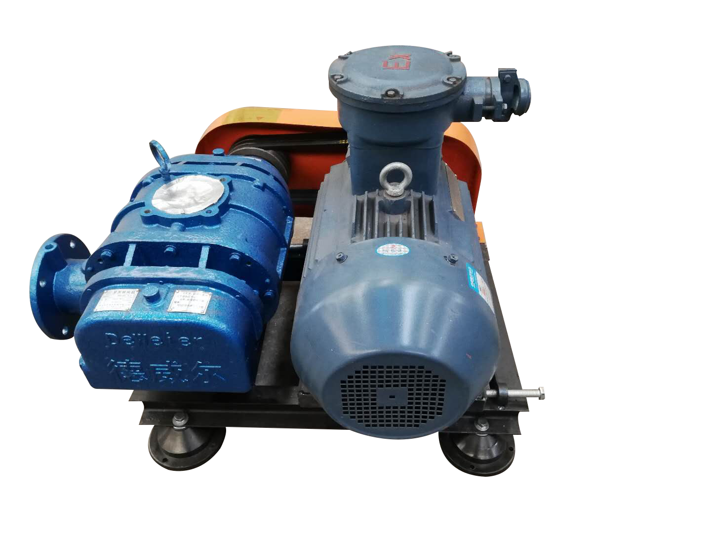 鎳磷防腐防爆羅茨風機實拍圖片 鎳磷防腐防爆羅茨風機實拍圖片